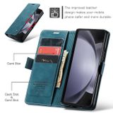 Multifunkčné peňaženkové puzdro CaseMe Retro na Samsung Galaxy Z Fold5 - Modrá