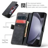 Multifunkčné peňaženkové puzdro CaseMe Retro na Samsung Galaxy Z Fold5 - Čierna