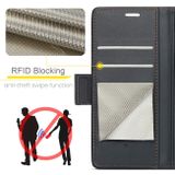 Peňaženkové kožené puzdro CaseMe Anti-Theft na Samsung Galaxy Z Fold5 - Čierna
