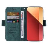 Peňaženkové kožené puzdro BETOPNICE na Xiaomi Redmi Note 13 Pro 4G - Zelená
