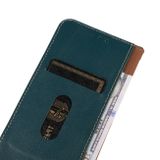 Peňaženkové kožené puzdro KHAZNEH Nappa na Honor 90 - Zelená