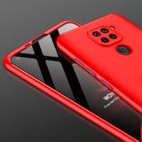 Plastový kryt GKK na Xiaomi Redmi Note 9 - Červená