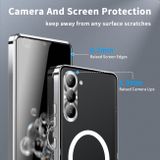 Ochranný kryt Metal na Samsung Galaxy S23 FE - Strieborná