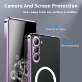 Ochranný kryt metal na Samsung Galaxy S24 5G - Fialová