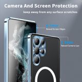 Ochranný kryt metal na Samsung Galaxy S24 Ultra 5G - Modrá