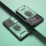 Kryt Magnetic Ring Holder Armor na Xiaomi Redmi Note 13 - Zelená