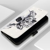 Peňaženkové 3D puzdro na Galaxy A35 5G - Lebka