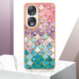 Akrylový kryt Electroplating na Honor 90 - Colorful Scales