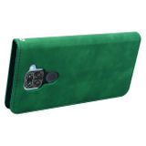 Peňaženkové kožené puzdro MAGNETIC na Xiaomi Redmi Note 9 - Zelená