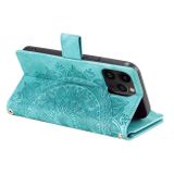 Multifunkčné peňaženkové puzdro na iPhone 15 Pro Max - Zelená