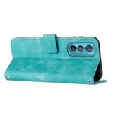 Peňaženkové kožené puzdro Dream na Motorola Edge 30 - Zelená