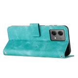 Peňaženkové kožené puzdro Dream na Motorola Edge 40 Neo - Zelená