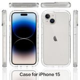 Obojstranný Gumený kryt iPhone 15 - Modrá