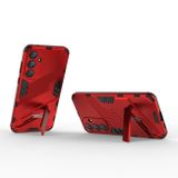 Kryt Punk Armor na Galaxy A55 5G - Červená