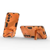 Kryt Punk Armor na Galaxy A55 5G - Oranžová