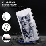 Peňaženkové 3D puzdro na iPhone 15 Plus - Smile Cat