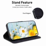 Peňaženkové kožené puzdro Lily na Samsung Galaxy S24 Ultra 5G - Čierna