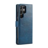 Multifunkčné peňaženkové puzdro DG.MING Detachable na Samsung Galaxy S24 Ultra 5G - Modrá