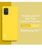 Gumený kryt IMAK UC-2 Series na Samsung Galaxy A51 5G - Žltá