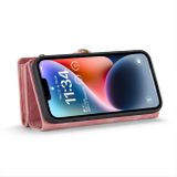 Multifunkčné peňaženkové puzdro CASEME na iPhone 15 - Ružová