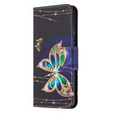 Peňaženkové kožené puzdro na Honor 9X Lite - Big Butterfly