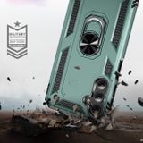 Kryt Magnetic Holder Armor na Samsung Galaxy A25 5G – Tmavo zelená