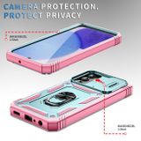 Gumený kryt FOLDING na Samsung Galaxy A25 5G – Zelená a Ružová