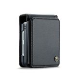 Peňaženkové kožené puzdro CaseMe Business na Samsung Galaxy Z Flip4 - Čierna