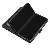 Peňaženkové kožené puzdro Datura na Samsung Galaxy Z Fold4 - Čierna