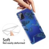Gumený kryt na Samsung Galaxy A21s - Blue Butterfly