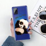 Gumený kryt na Samsung Galaxy A21s - Tilted Head Panda