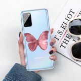 Gumený kryt na Samsung Galaxy A31 - Red Butterfly
