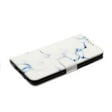 Peňaženkové kožené puzdro na Samsung Galaxy A31 - White Marble