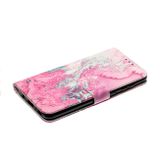 Peňaženkové kožené puzdro na Samsung Galaxy A31 - Pink Sea Water