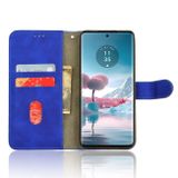 Peňaženkové kožené puzdro Flip Magnetic na Motorola Edge 40 Neo - Modrá