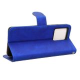 Peňaženkové kožené puzdro Flip Magnetic na Motorola Edge 40 Neo - Modrá