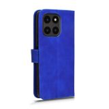 Peňaženkové kožené puzdro Feel na Honor X6a - Modrá