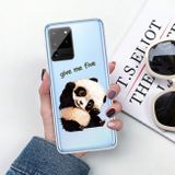 Gumený kryt na Samsung Galaxy Note 20 Ultra - Tilted Head Panda