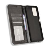 Peňaženkové kožené puzdro Buckle na Motorola Moto G04/ G24 - Čierna