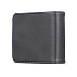 Peňaženkové kožené puzdro AZNS Calf na Samsung Galaxy Z Flip4 - Čierna