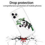 Gumený kryt na iPhone 11 Pro Max - Panda Climbing Bamboo