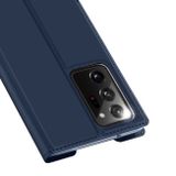 Knižkové puzdro DUX DUCIS na Samsung Galaxy Note 20 Ultra - Modrá