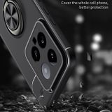 Gumený kryt METAL RING na Xiaomi 14 - Čierna