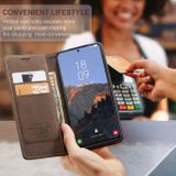 Multifunkčné peňaženkové puzdro CaseMe Flip na Samsung Galaxy S24 5G - Kávová