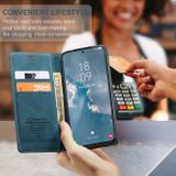 Multifunkčné peňaženkové puzdro CaseMe Flip na Samsung Galaxy S24 5G - Modrá