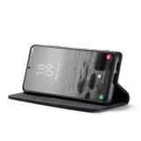 Multifunkčné peňaženkové puzdro CaseMe Flip na Samsung Galaxy S24 5G - Čierna