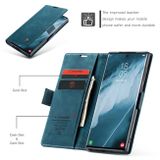 Multifunkčné peňaženkové puzdro CaseMe Flip na Samsung Galaxy S24 Ultra 5G - Modrá
