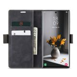 Multifunkčné peňaženkové puzdro CaseMe Flip na Samsung Galaxy S24 Ultra 5G - Čierna