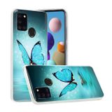 Gumený kryt na Samsung Galaxy A21s - Butterfly