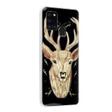 Gumený kryt na Samsung Galaxy A21s - Deer Head